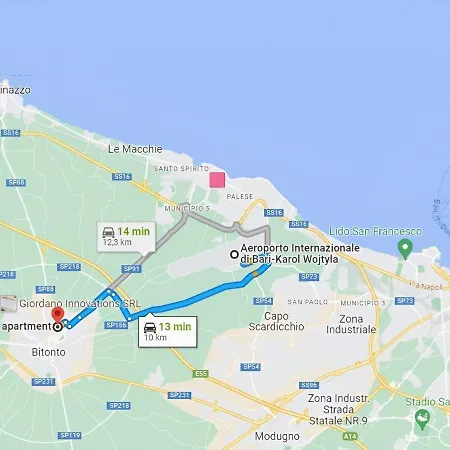 Apulia Modern - Bari Airport Apartment Bitonto